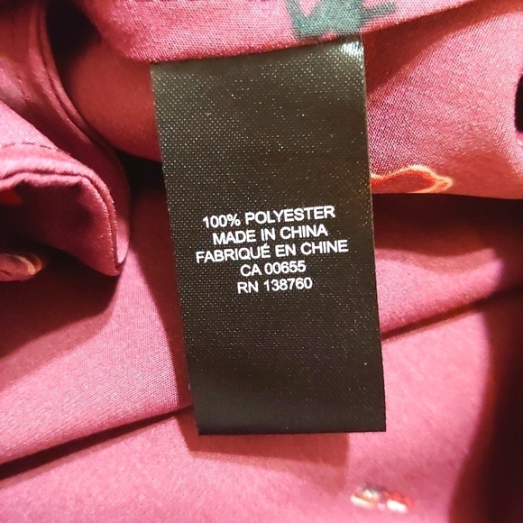 RW & Co Burgundy Midi Dress - Picture 9 of 10